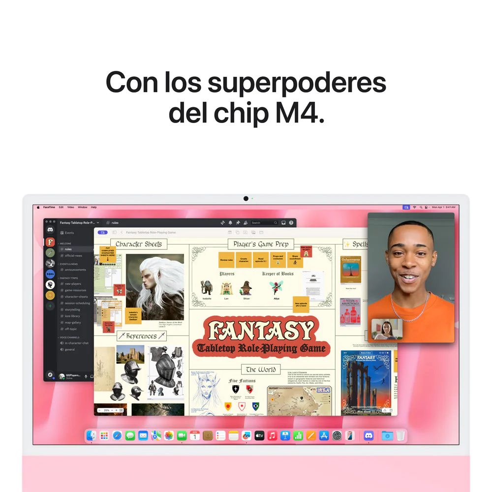 iMac | Apple M4 10 Núcleos CPU y 10 Núcleos GPU | 16GB RAM | 512GB SSD | 24" | MacOs - Image 6