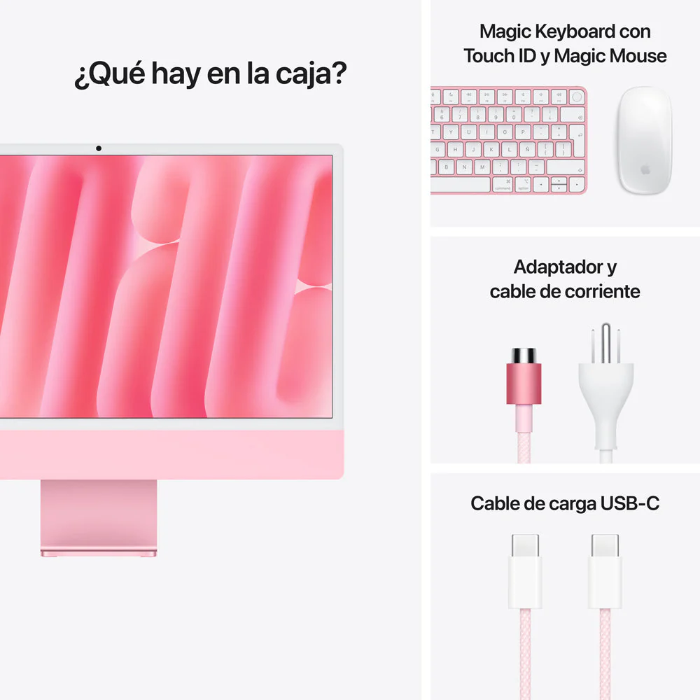 iMac | Apple M4 10 Núcleos CPU y 10 Núcleos GPU | 16GB RAM | 512GB SSD | 24" | MacOs - Image 9
