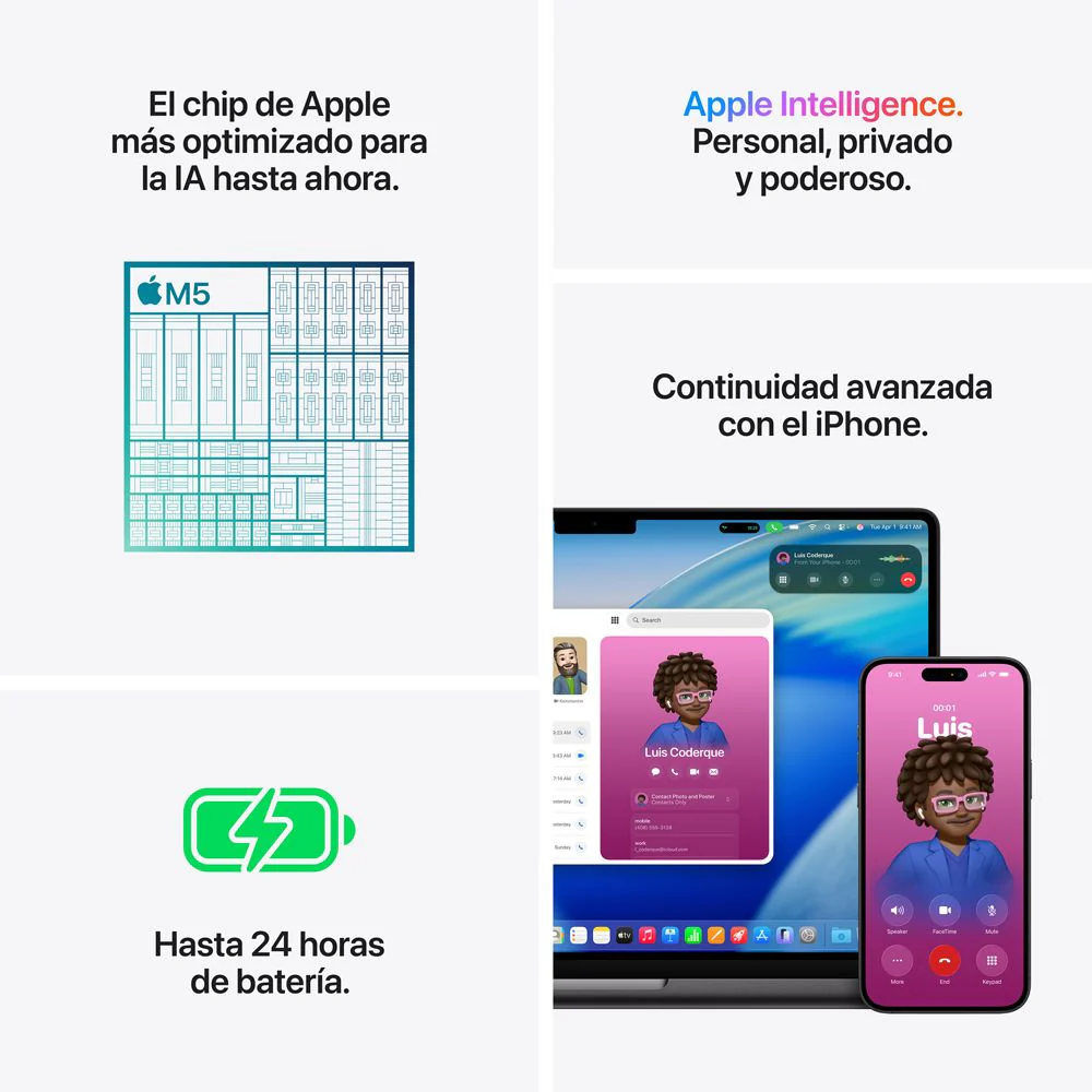 MacBook Pro | Apple M5 Pro 15 núcleos CPU | 24GB RAM | 2TB SSD | 14" | macOS - Image 7