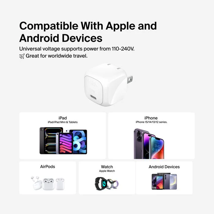 Cargador de Pared Belkin BoostCharge | 20W - Image 6
