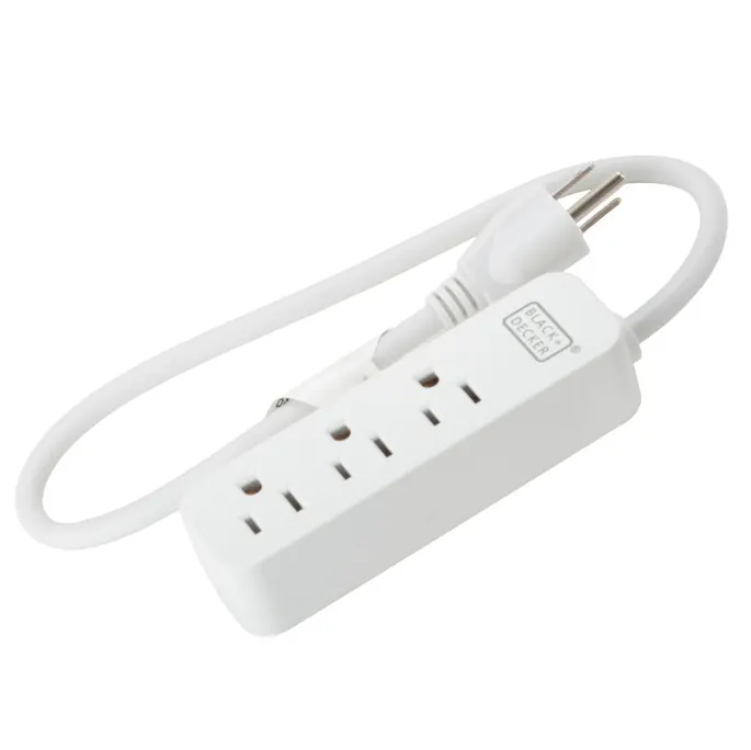 Regleta Black & Decker BDE9720031 | 3 Outlet | 3 Pies