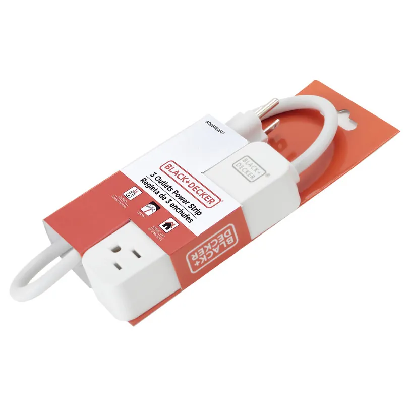Regleta Black & Decker BDE9720031 | 3 Outlet | 3 Pies - Image 2