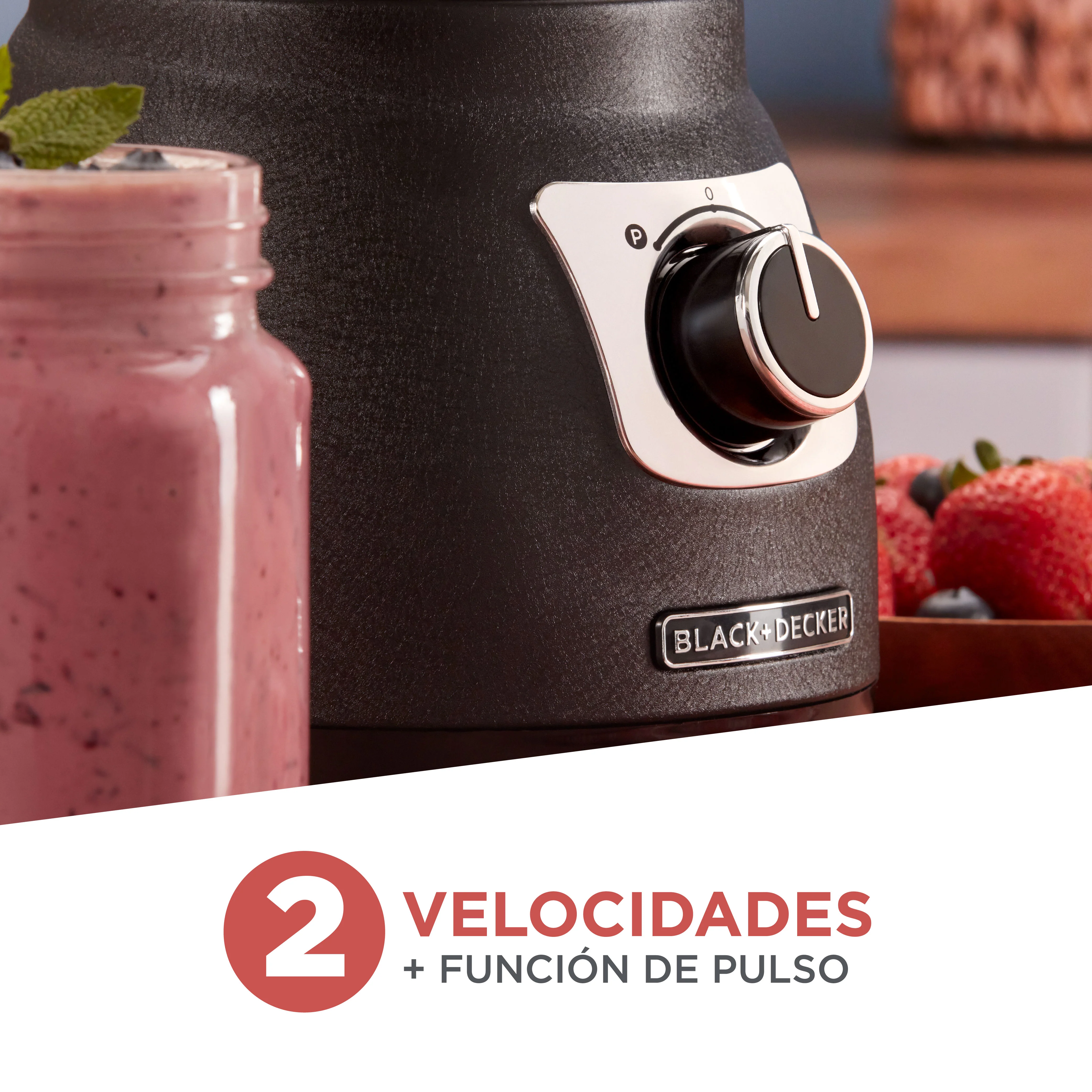 Licuadora Black & Decker Cyclone BL1670S | 2 Velocidades | 1000W - Image 6