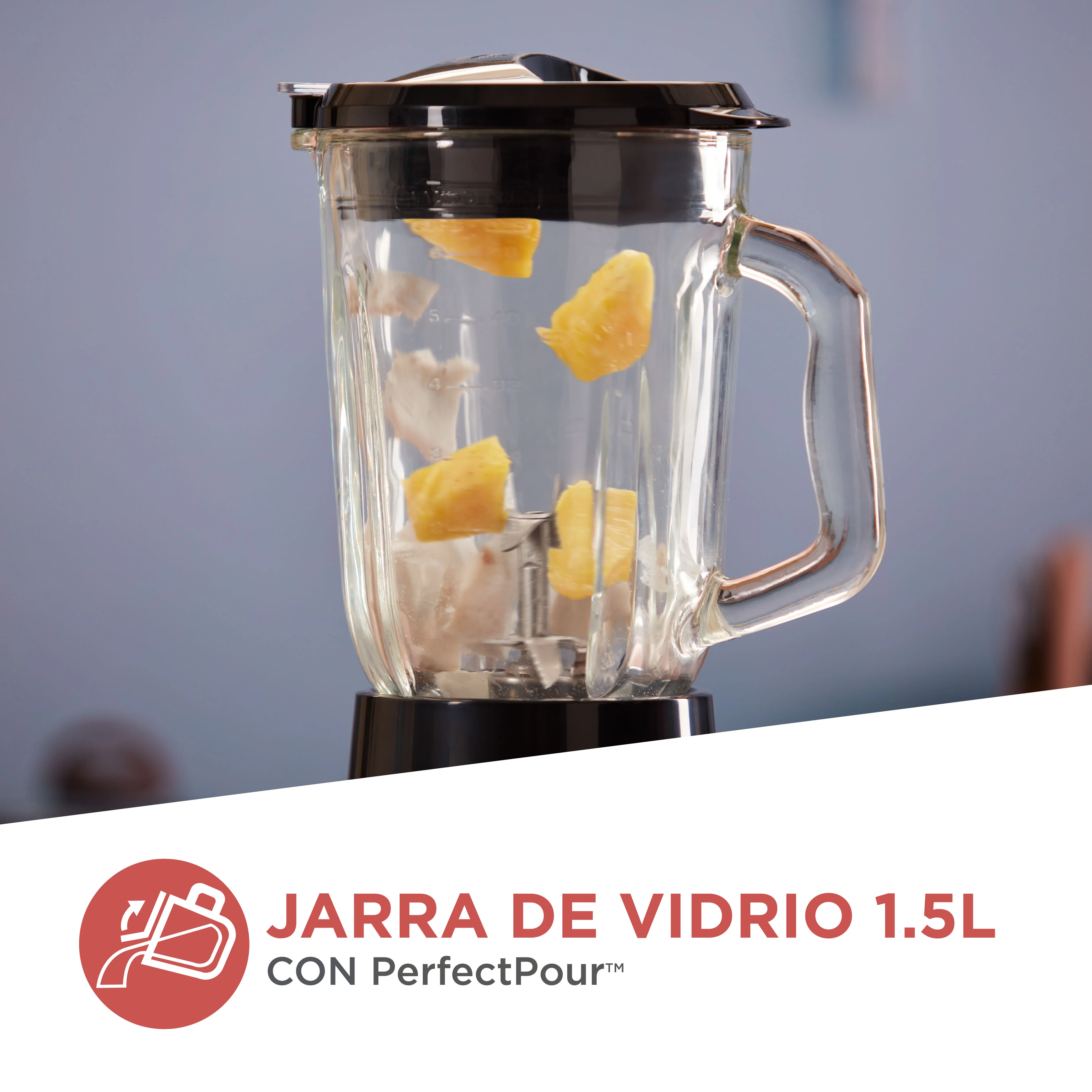Licuadora Black & Decker Cyclone BL1670S | 2 Velocidades | 1000W - Image 7
