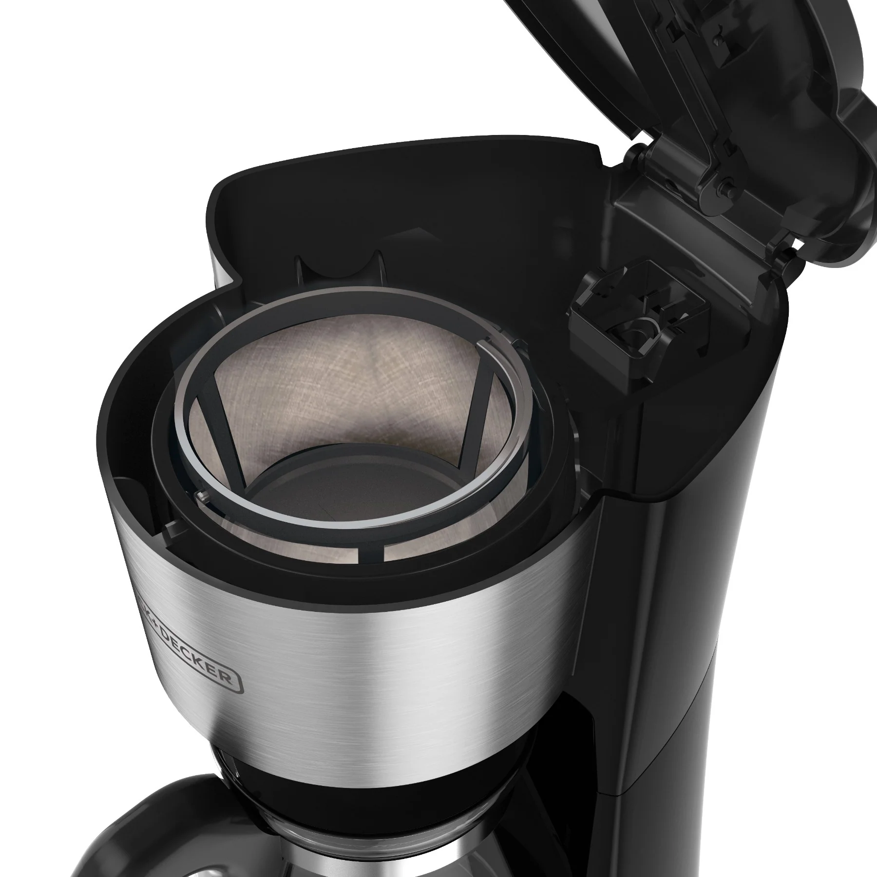 Cafetera Black & Decker CM0755S | 5 tazas | Vaso de Acero Inoxidable - Image 2