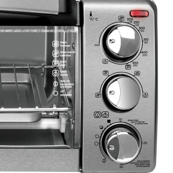 Tosta Horno Black & Decker TO1760SSLA | 4 Rebanadas | 1150W - Image 3