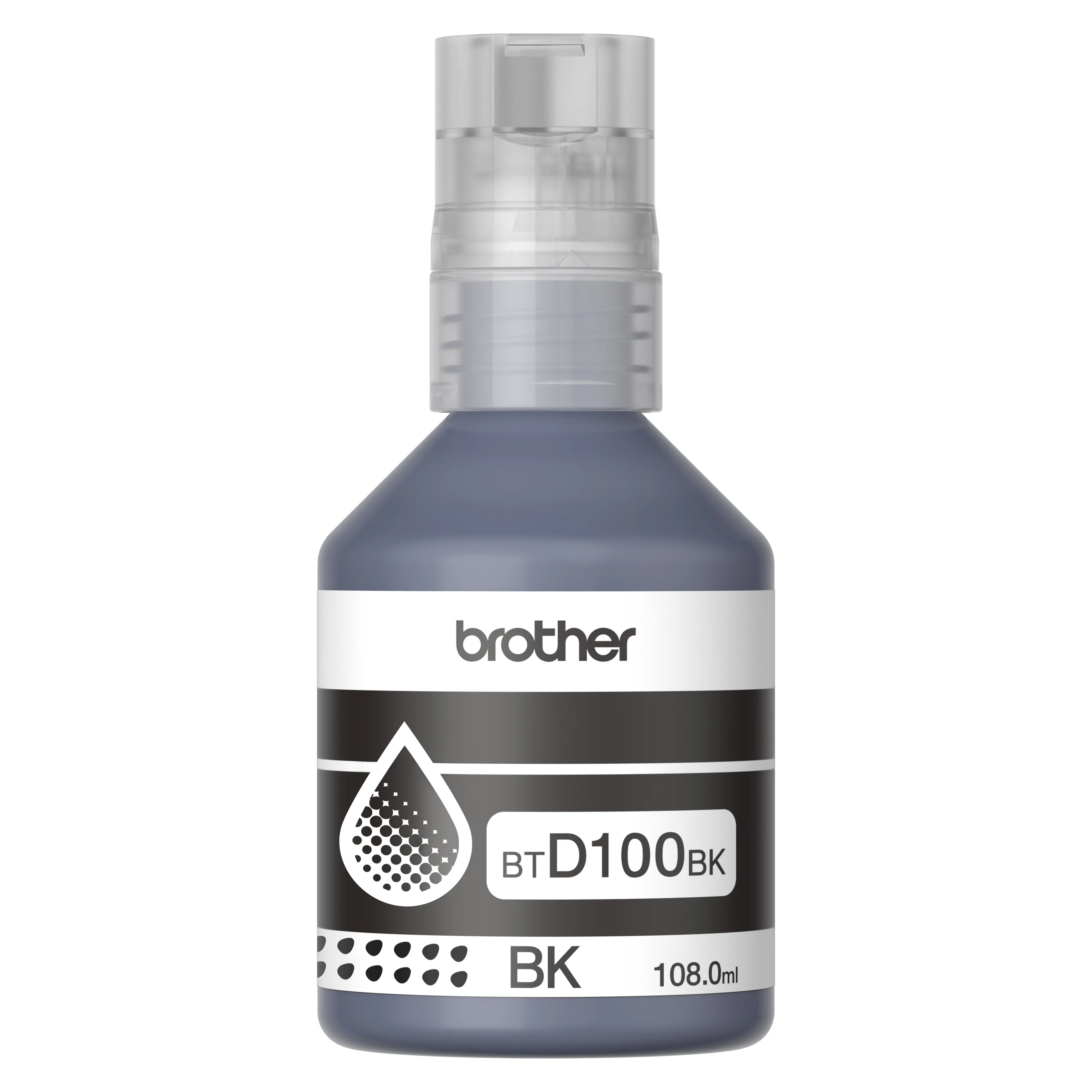 Tinta Brother Serie 30 | Negro | Botella