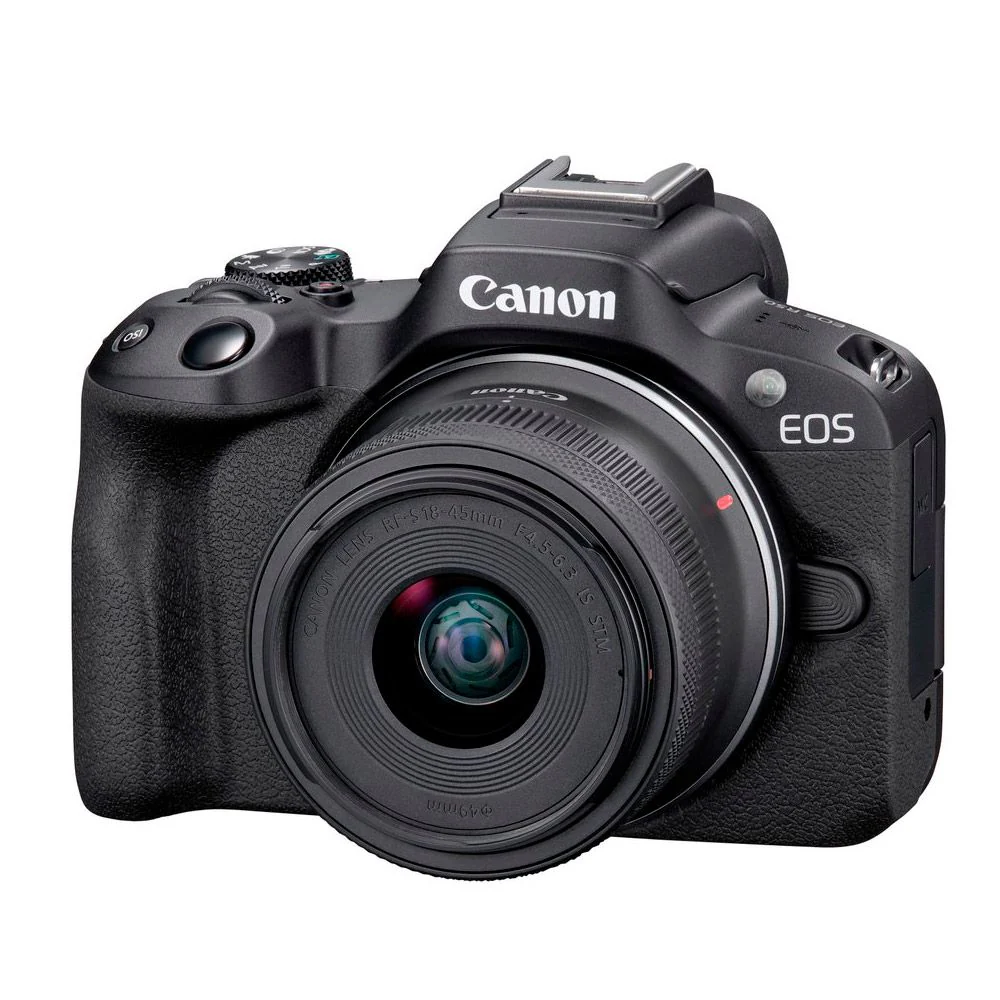 Canon EOS R50 | 24.2MP | Video 4K | CMOS | LCD 2.95" | Wi-Fi | Bluetooth | RF-S 18-45mm f/4.5-6.3 IS STM - Image 2