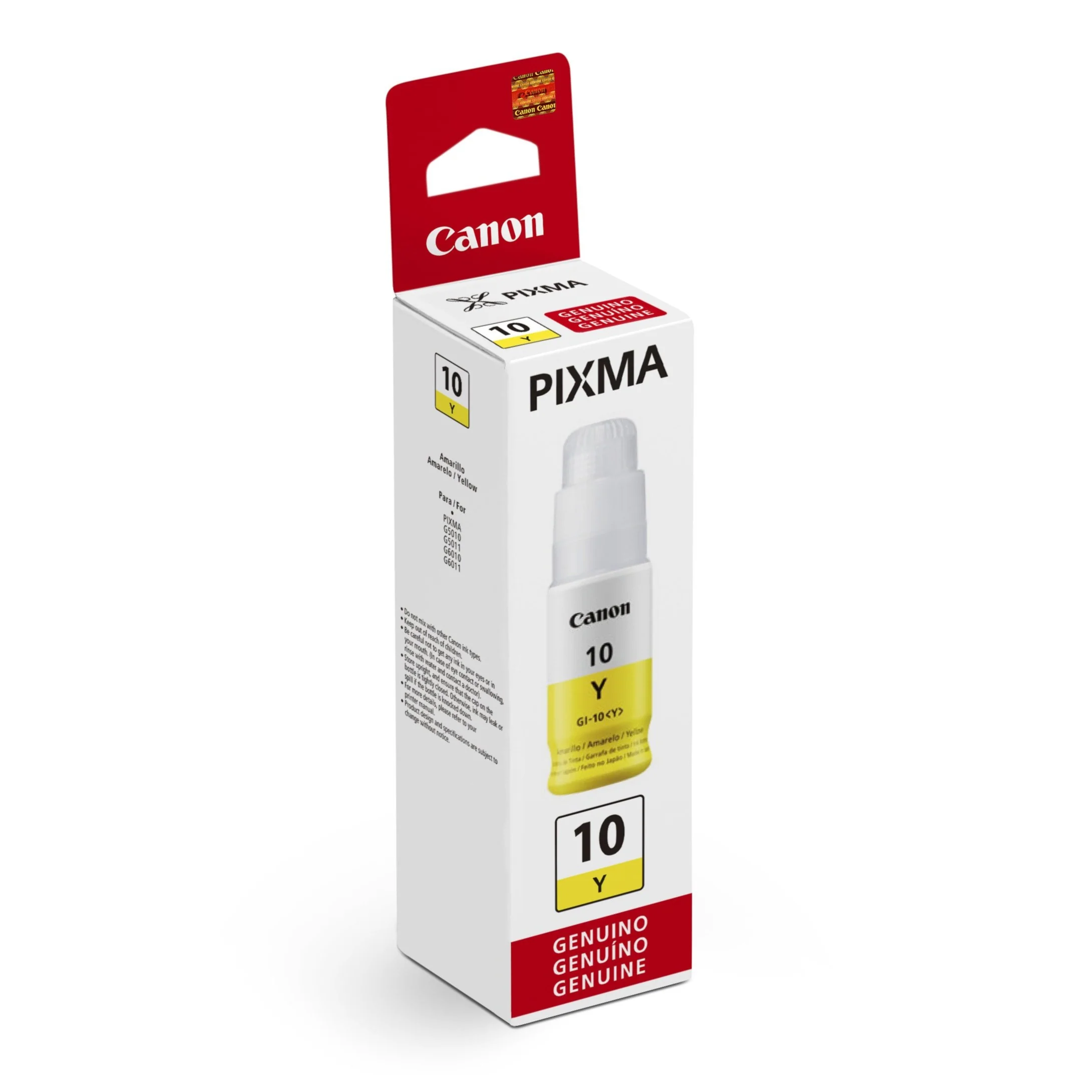 Tinta Canon GI-10Y | Amarillo | Botella