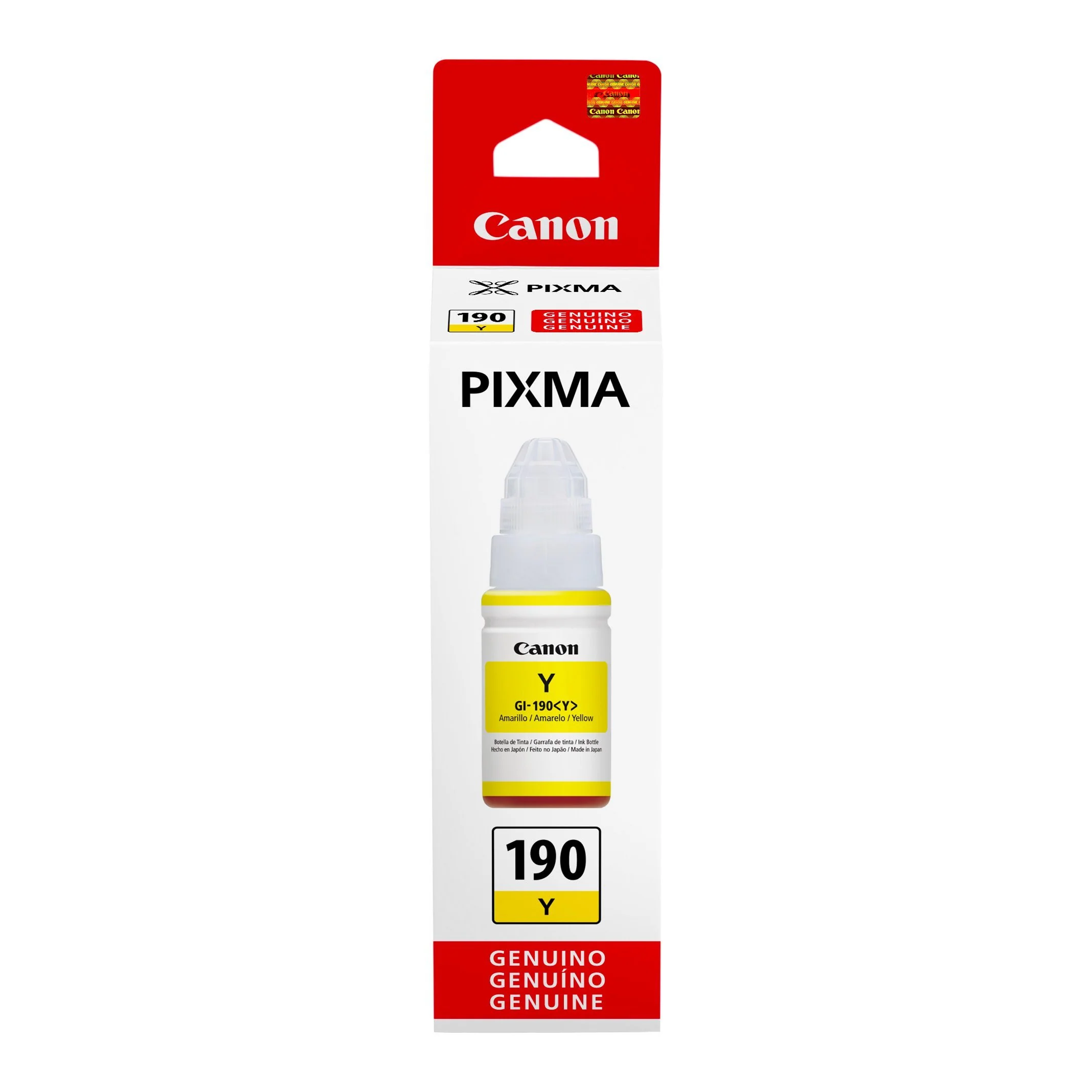 Tinta Canon GI-190Y | Amarillo | Botella - Image 2