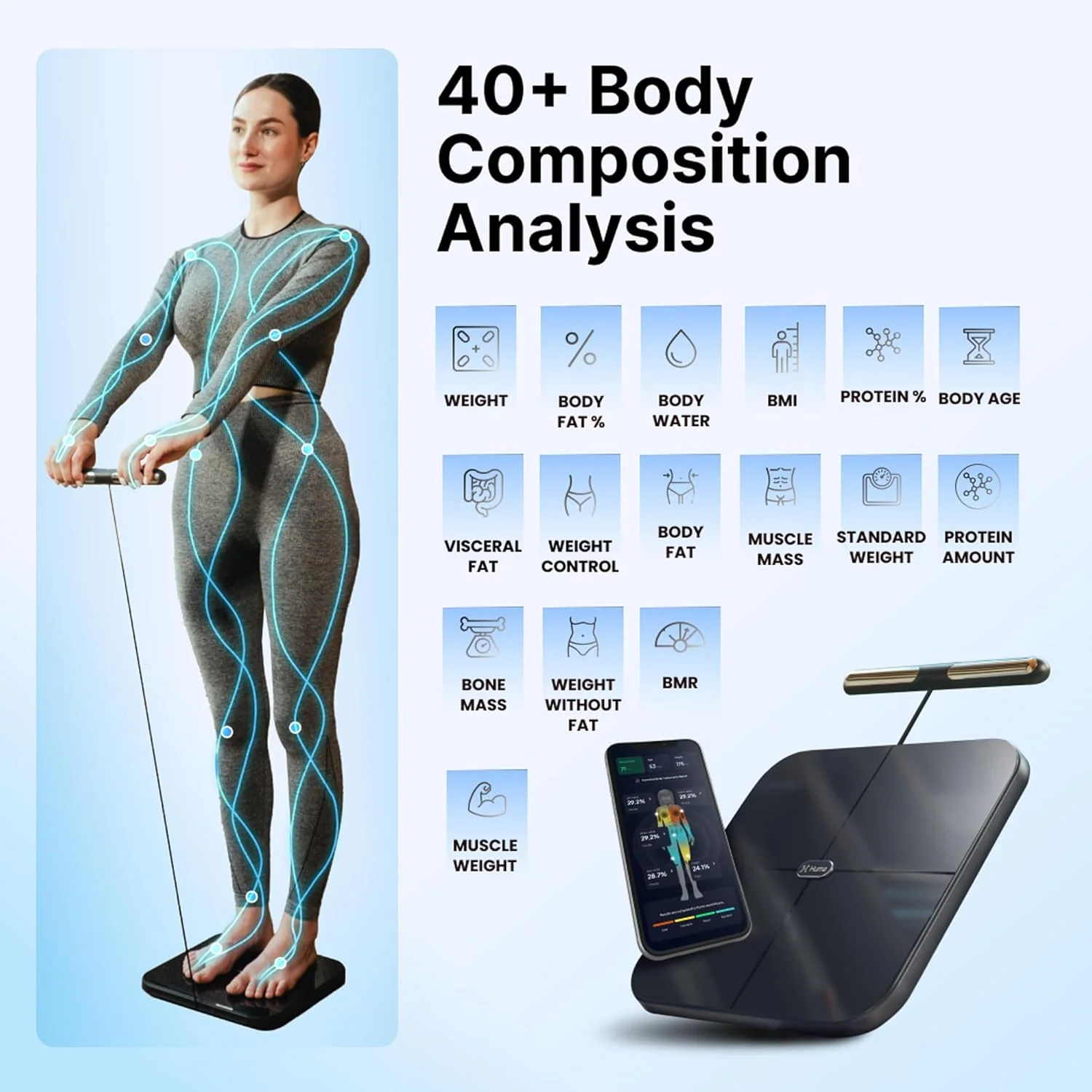HumeHealth Body Pod | Pesa Inteligente de Monitoreo Corporal - Image 4