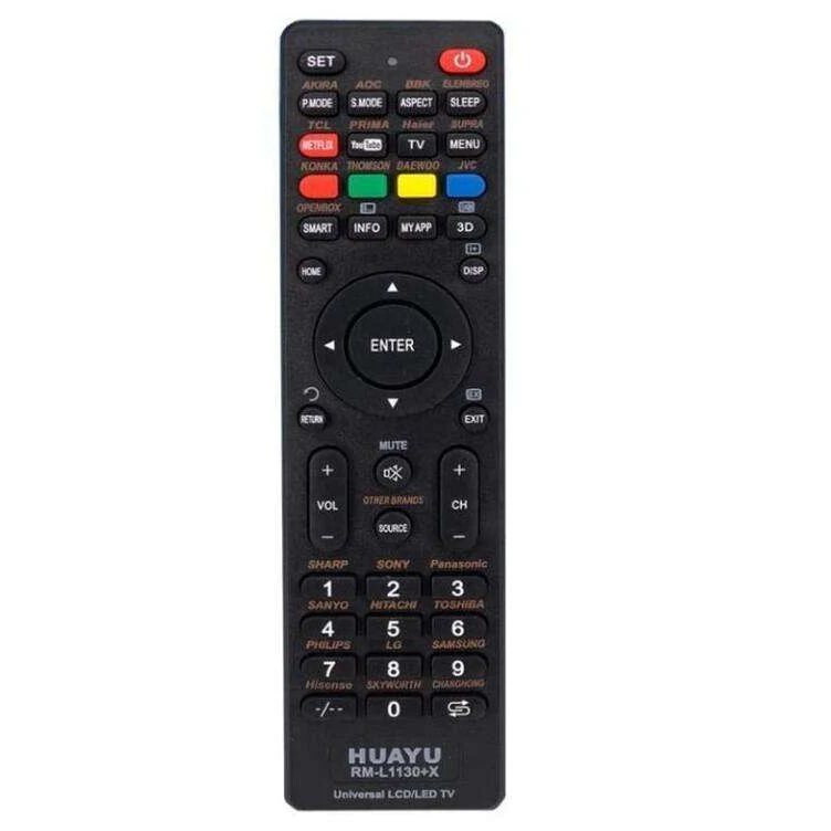 Control Universale Para Televisor Dragon Tech Huayu RM-L1130+X