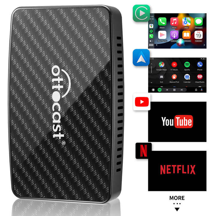 Adaptador para Auto Ottocast | CarPlay | Android Auto