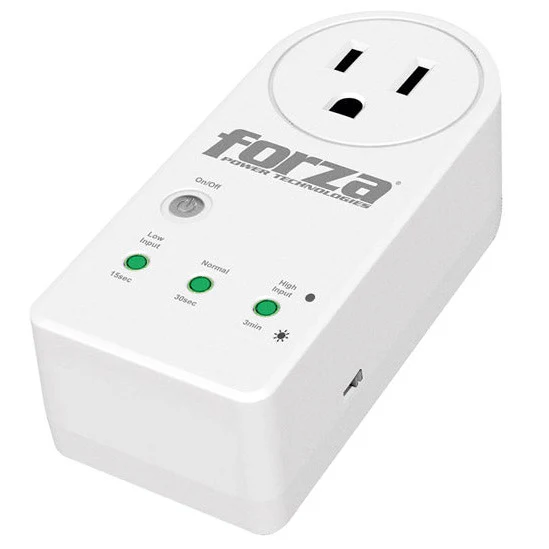 Protector de Voltaje Forza FVP-1201B-2PK | 120V | 1800W | 2 Unidades - Image 4