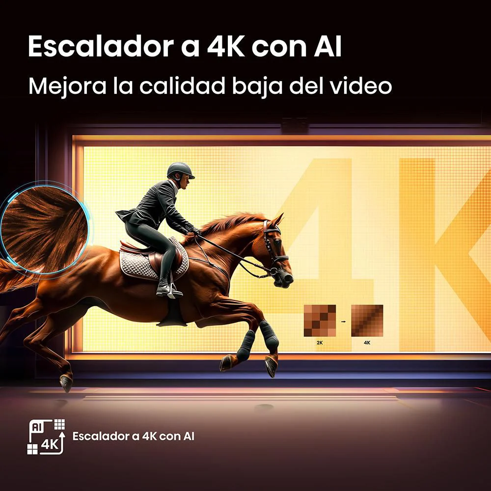 Televisor Hisense QLED 65Q6QV | VIDAA | 65" | 4K | HDMI | USB | Wi-Fi | Bluetooth - Image 7