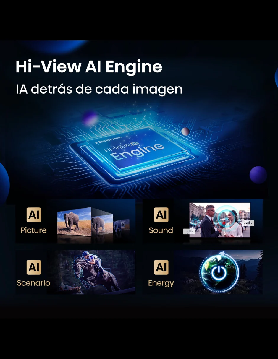 Televisor Hisense ULED MiniLED 85U7QG | Google TV | 85" | 4K | HDMI | USB | Wi-Fi | Bluetooth - Image 7