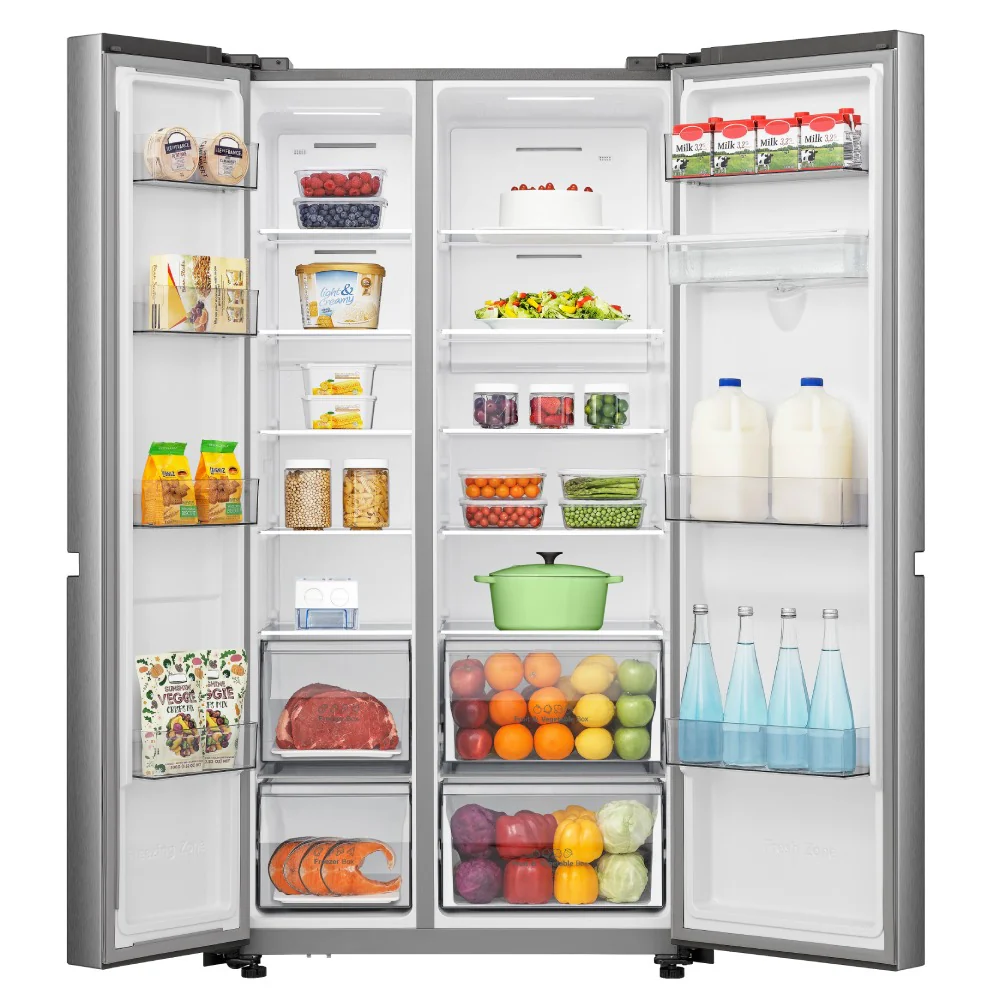 Refrigeradora Hisense RS230NV5A | 22.9 pies cúbicos | Inverter | Side by Side - Image 3