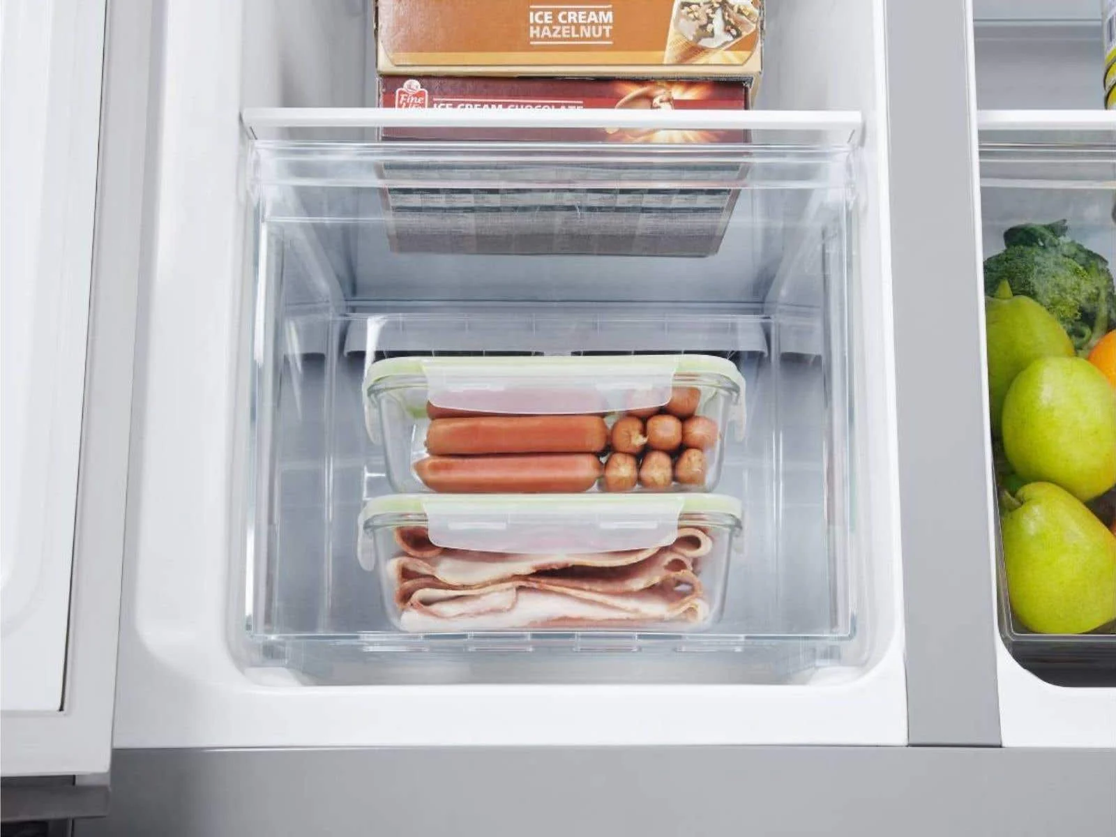 Refrigeradora Hisense RS3P428NEDA2 | Side by Side | 15.6 ft³ | Silver | Inverter - Image 6