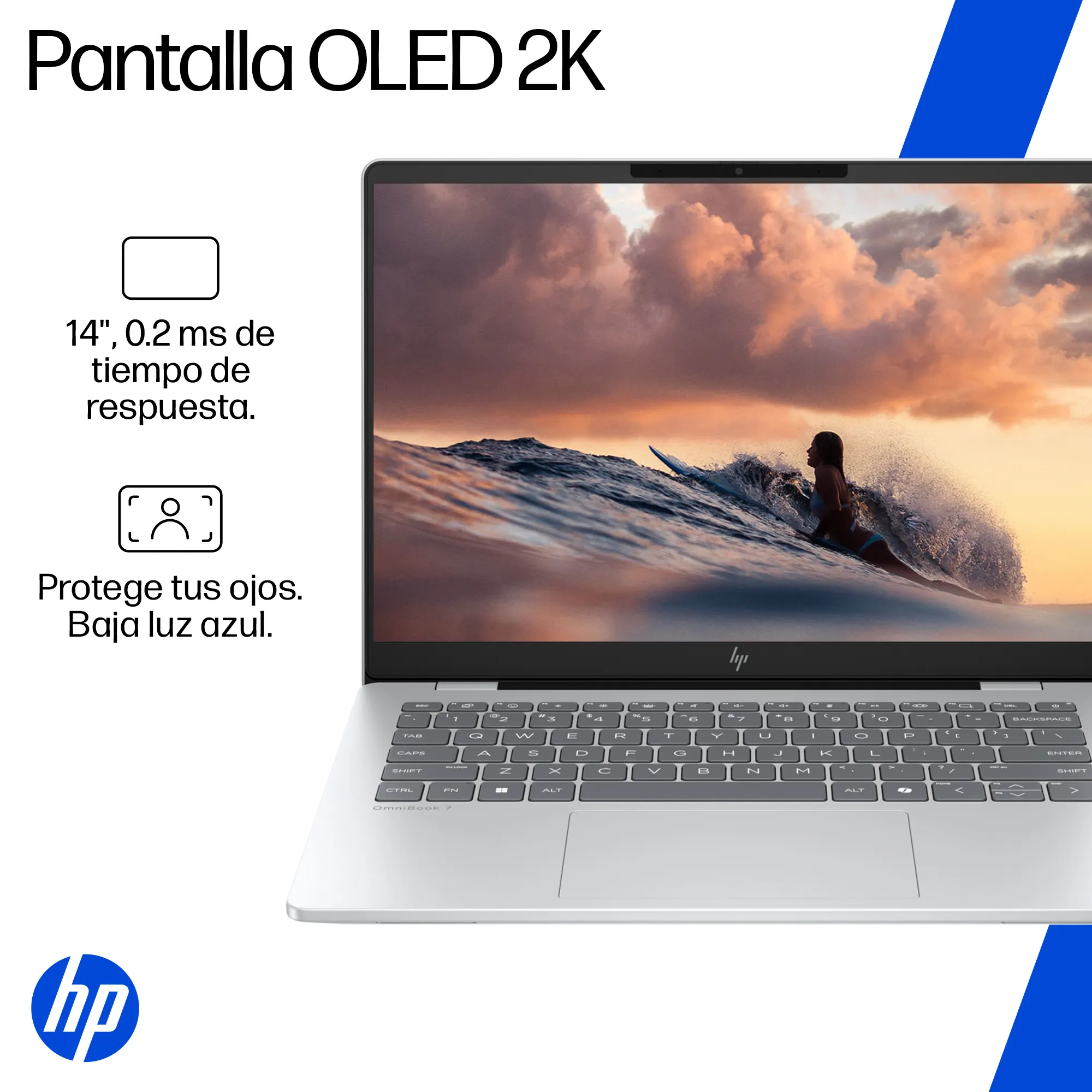 HP Omnibook 7 AI 14-FR0070LA | Intel Core Ultra 7 255U | 16GB RAM | 1TB SSD | 14" | Windows 11 - Image 14