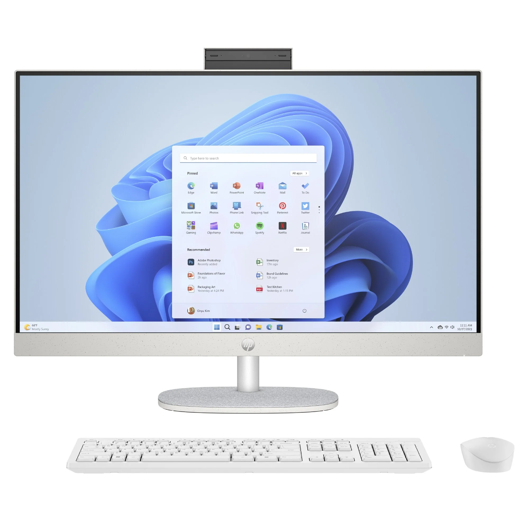 Todo-en-Uno HP 27-CR0007LA | AMD Ryzen 7 7730U | 8GB RAM | 512GB | 27" | Windows 11