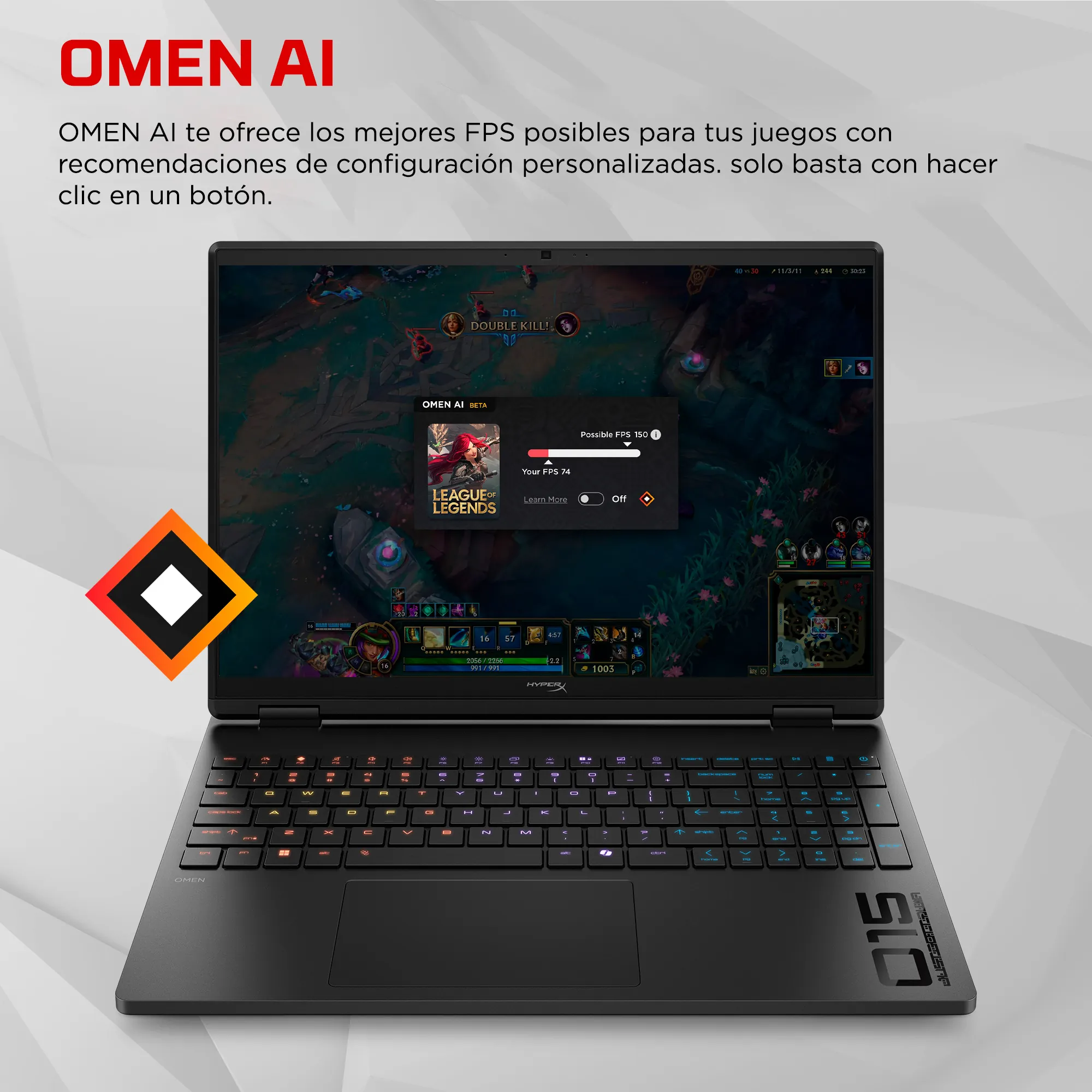 HyperX OMEN 15-GA0001LA | Intel Core i7-14650HX | 16GB RAM | 512GB SSD | 15.6" | GeForce RTX 5060 | Windows 11 - Image 12