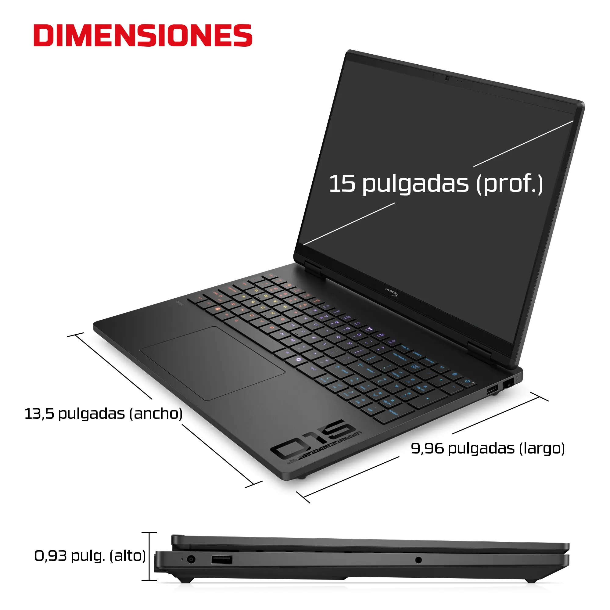 HyperX OMEN 15-GA0001LA | Intel Core i7-14650HX | 16GB RAM | 512GB SSD | 15.6" | GeForce RTX 5060 | Windows 11 - Image 15