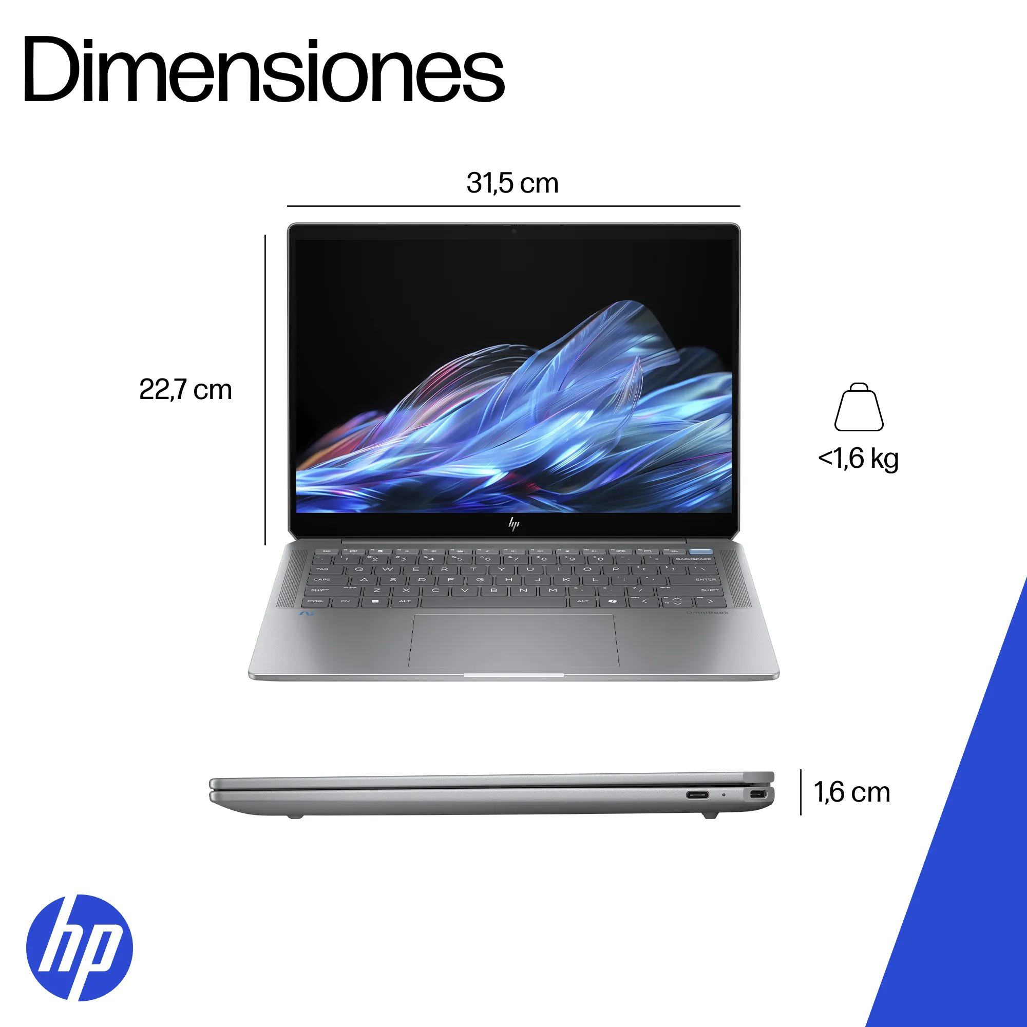 HP Omnibook Ultra AI 14-FD0001LA | AMD Ryzen AI 9-375HX | 32GB RAM | 1TB SSD | 14" Táctil | Windows 11 Home - Image 17