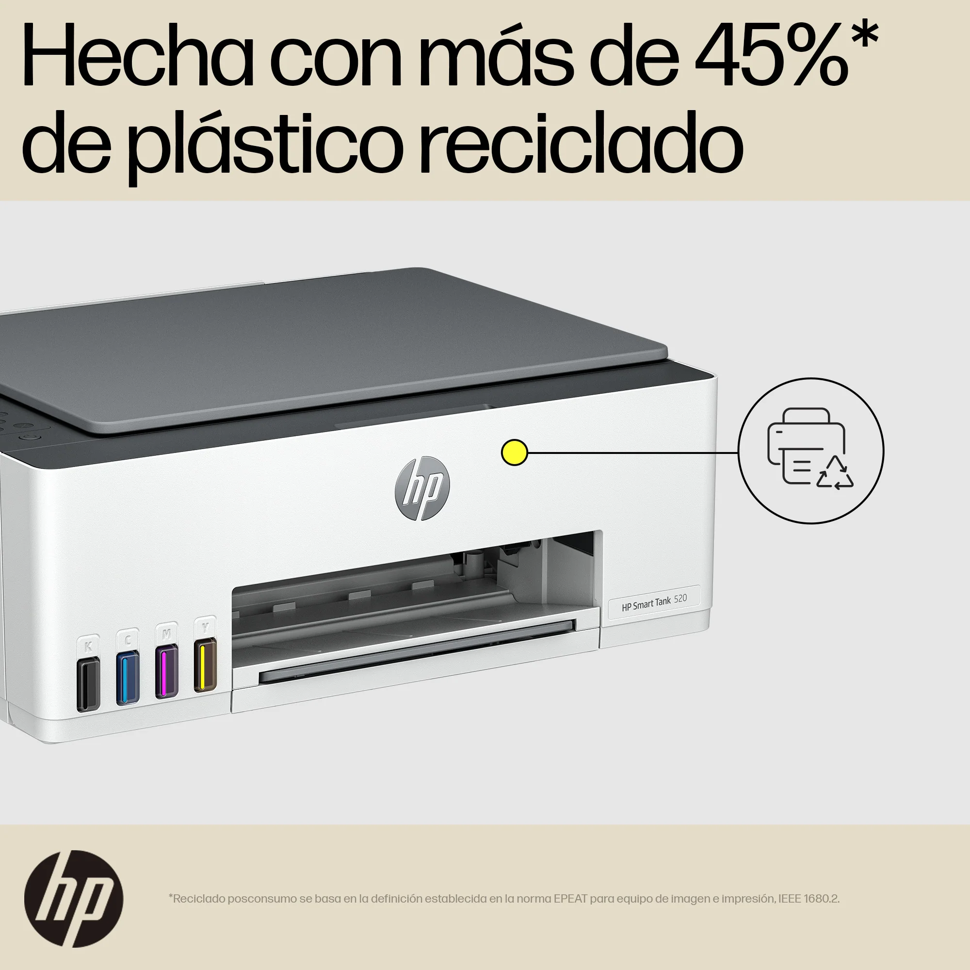HP Smart Tank 520 | Multifuncional | Sistema de Tanque de Tinta - Image 16