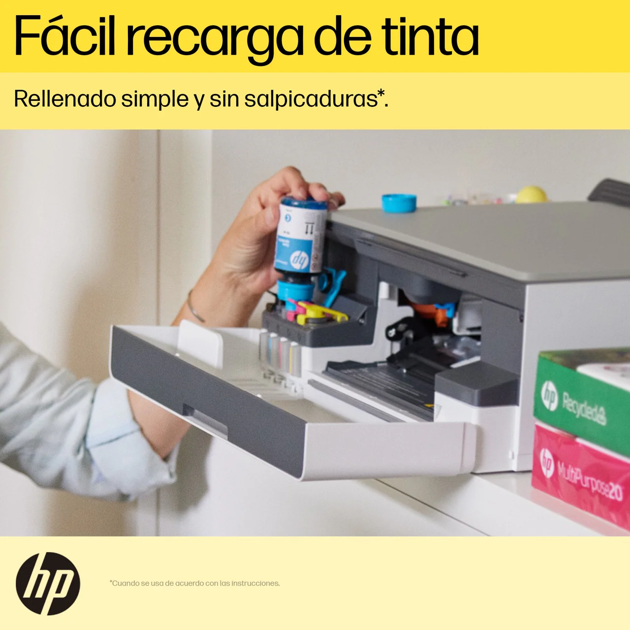 HP Smart Tank 583 | Multifuncional | Sistema de Tanque de Tinta | Wi-Fi - Image 15