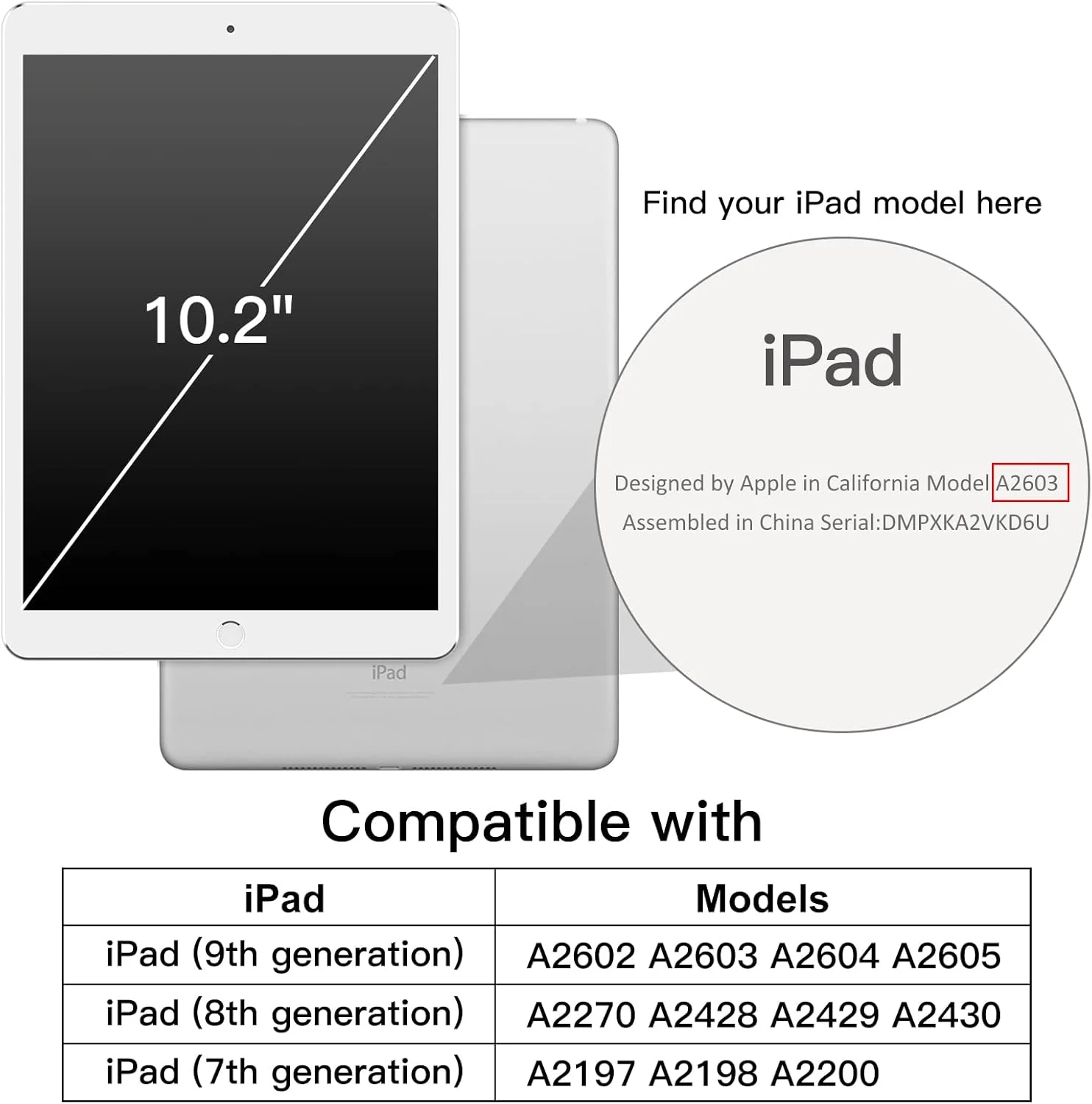 Estuche para Tablet Jetech | Transparente | 10.2" - Image 2