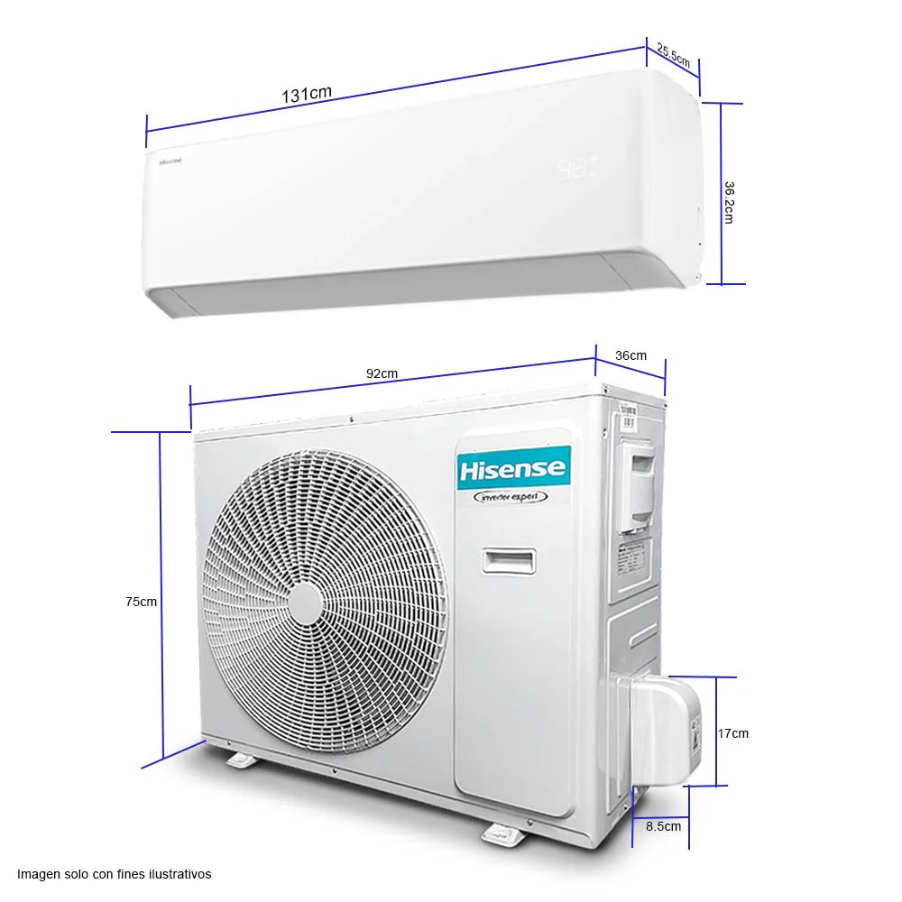 Aire Acondicionado Hisense ATR362GU | Inverter | 36,000 BTU | Wi-Fi | SEER 20 - Image 2