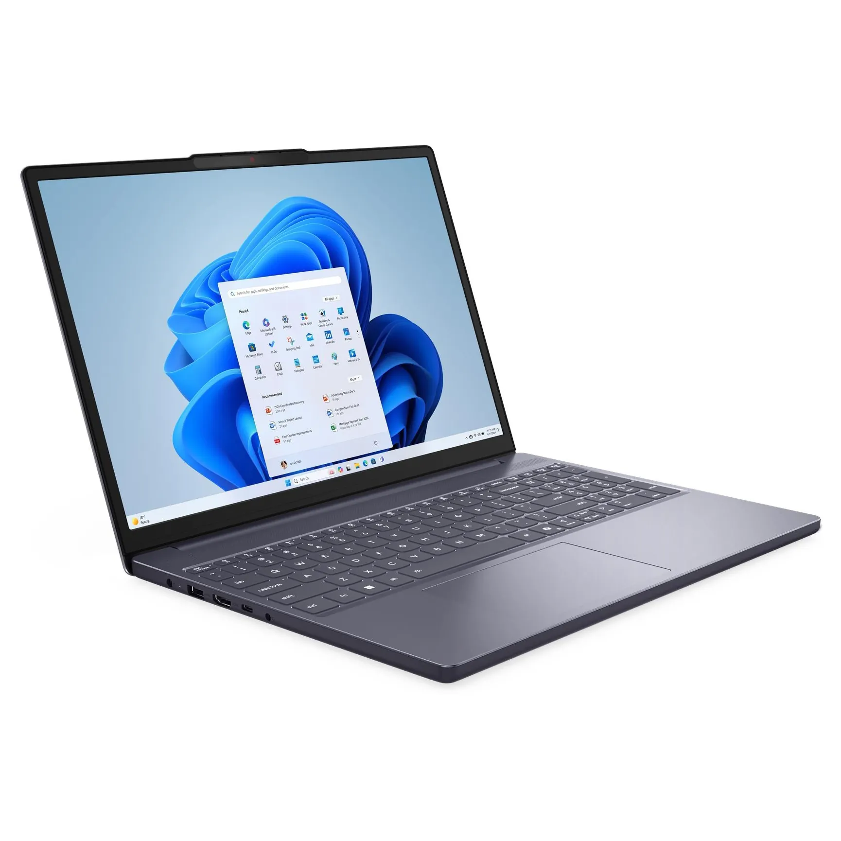 Lenovo IdeaPad Slim 3 15ARP10 | AMD Ryzen 7-7735HS | 24GB RAM | 512GB SSD | 15.3" | Windows 11 Home | Incluye Mouse y Maletin - Image 2