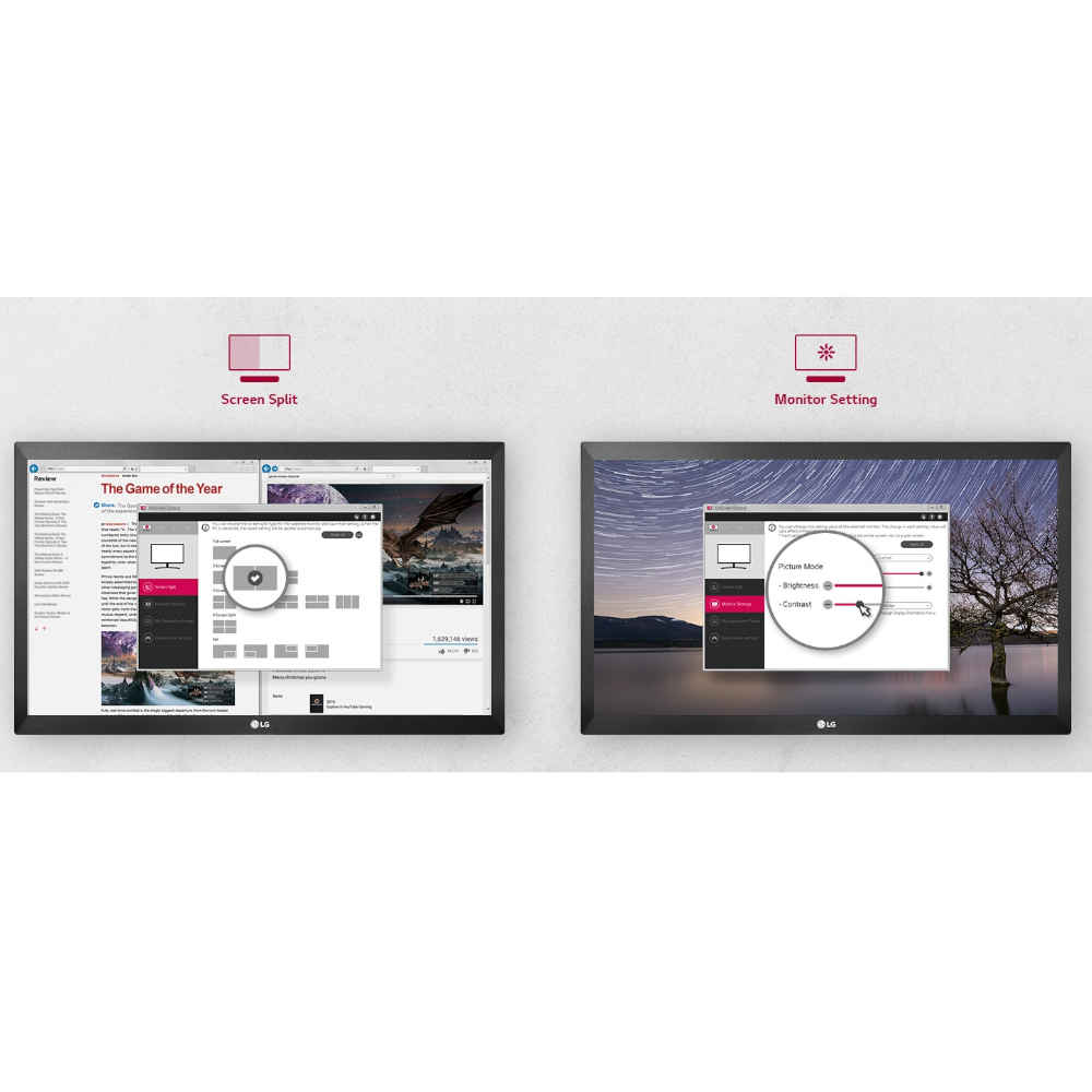 Monitor LG 20MK400H | 19.5" | 1366x768 | 60 Hz | HDMI | VGA - Image 9