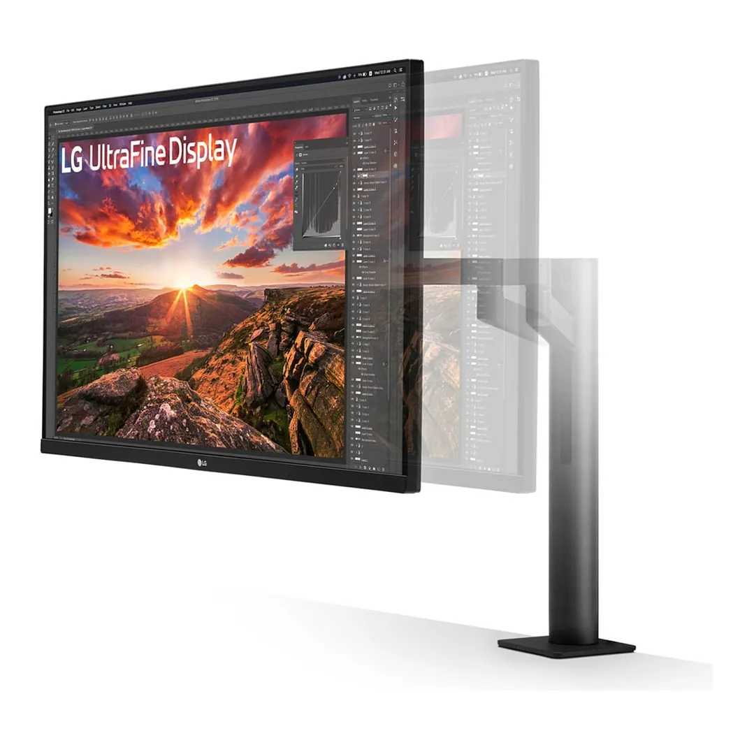 Monitor LG UltraFine Ergo 32UN880K | 32" | 3840x2160 | 60Hz | HDR10 | USB-C | HDMI | DisplayPort - Image 3