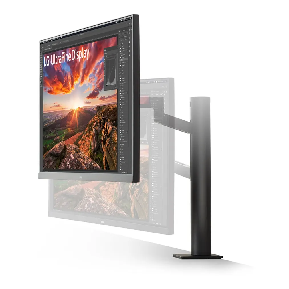 Monitor LG UltraFine Ergo 32UN880K | 32" | 3840x2160 | 60Hz | HDR10 | USB-C | HDMI | DisplayPort - Image 4