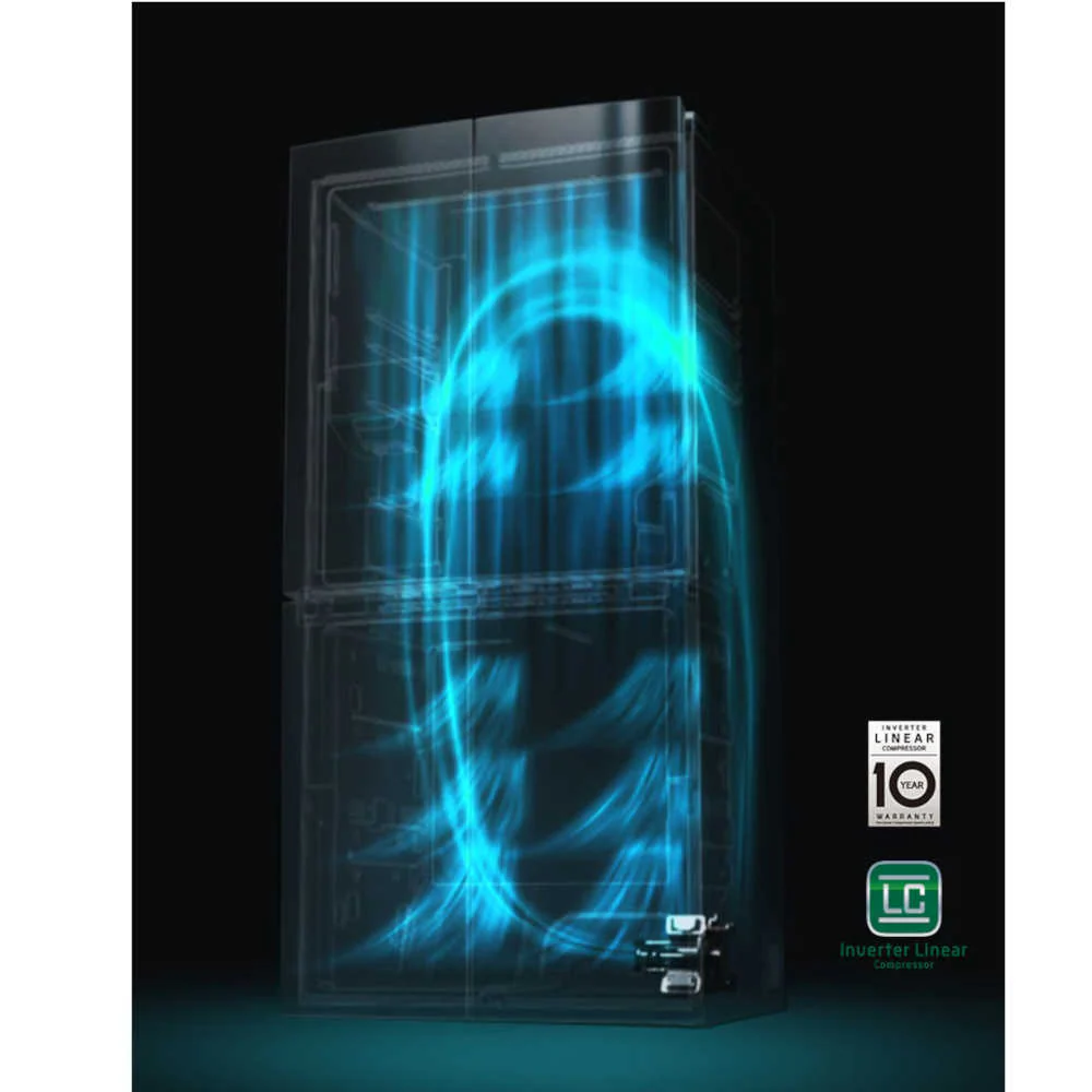 Refrigeradora LG LM22SGPK | Inverter | French Door | 22 pies cúbicos - Image 14
