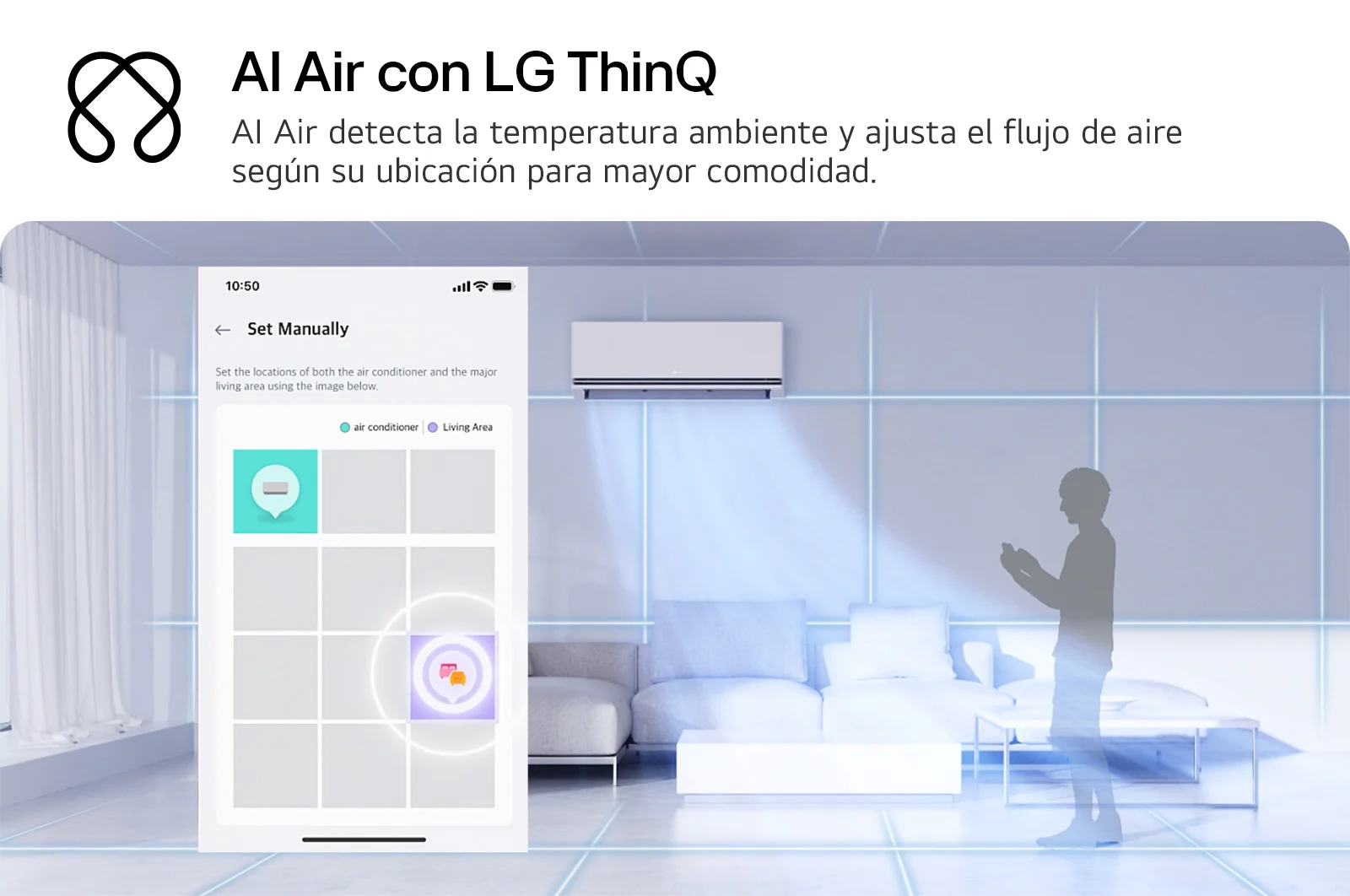 Aire Acondicionado LG DUALCOOL VF242C31 | Inverter | 24000 BTU | ThinQ | Wi-Fi | SEER 21.5 - Image 5
