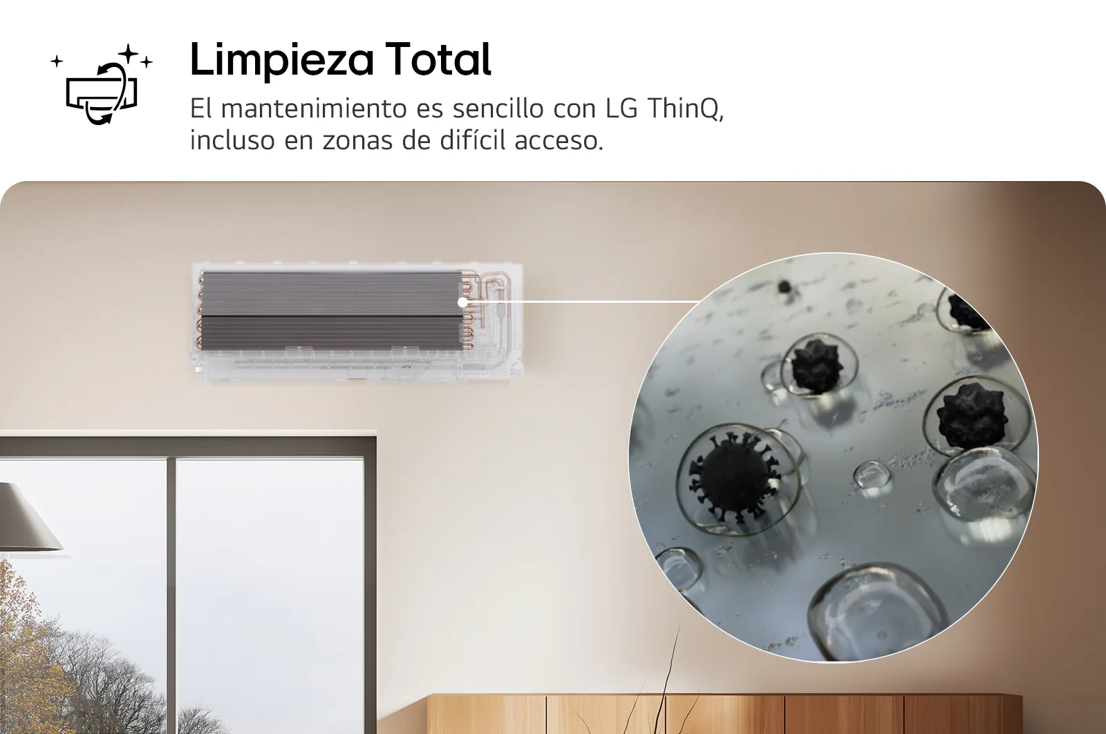 Aire Acondicionado LG DUALCOOL VF242C31 | Inverter | 24000 BTU | ThinQ | Wi-Fi | SEER 21.5 - Image 6