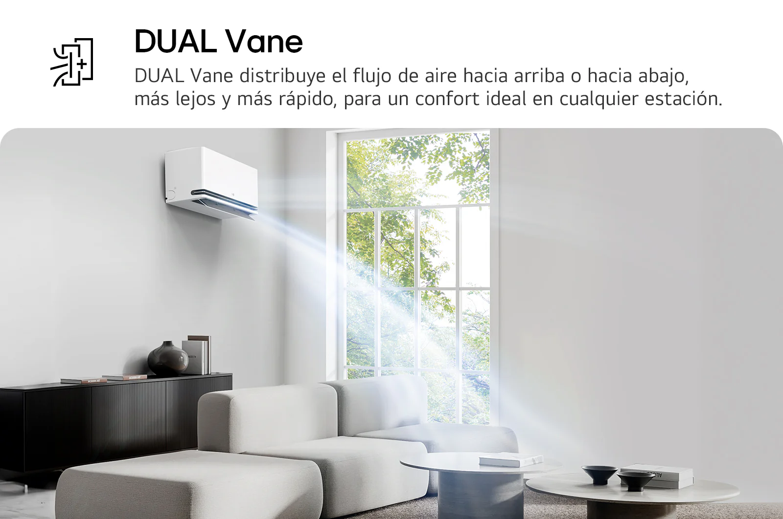 Aire Acondicionado LG DUALCOOL VF242C31 | Inverter | 24000 BTU | ThinQ | Wi-Fi | SEER 21.5 - Image 8