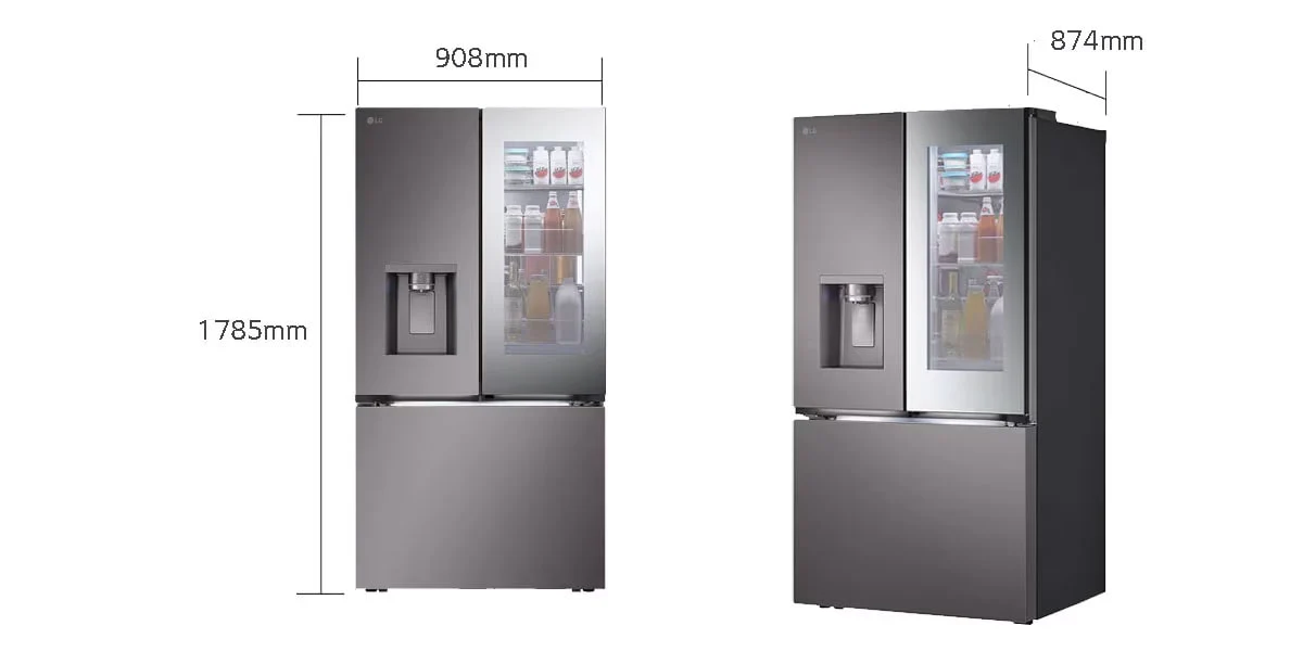 Refrigeradora LG InstaView VF31XKNH | French Door | 31 pies cúbicos - Image 11