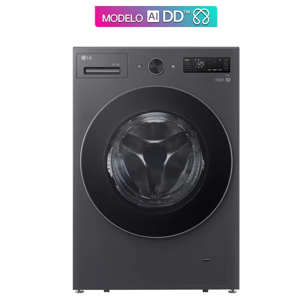 Lavadora/Secadora LG WD16EGNT6PC ThinQ | 16KG | Grafito | 2 en 1 | Eléctrica