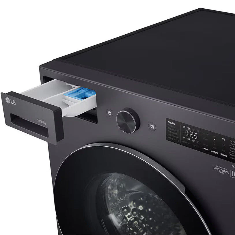 Lavadora/Secadora LG WD16EGNT6PC ThinQ | 16KG | Grafito | 2 en 1 | Eléctrica - Image 5