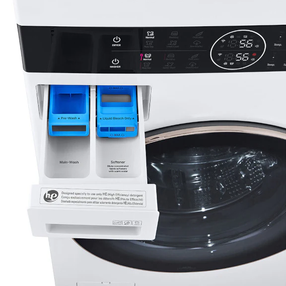 Centro de Lavado LG Washtower WK22WS6P | Gas | 22Kg | Carga Frontal - Image 9