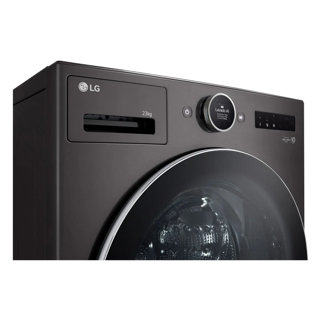 Lavadora LG WM23BFXS6 | Eléctrica | 23kg | Carga Frontal - Image 3