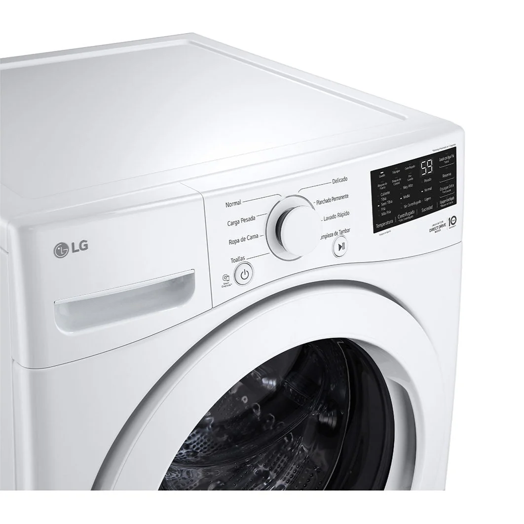 Lavadora LG WM25WV2S6W | Inverter | 25kg | Carga Frontal - Image 4