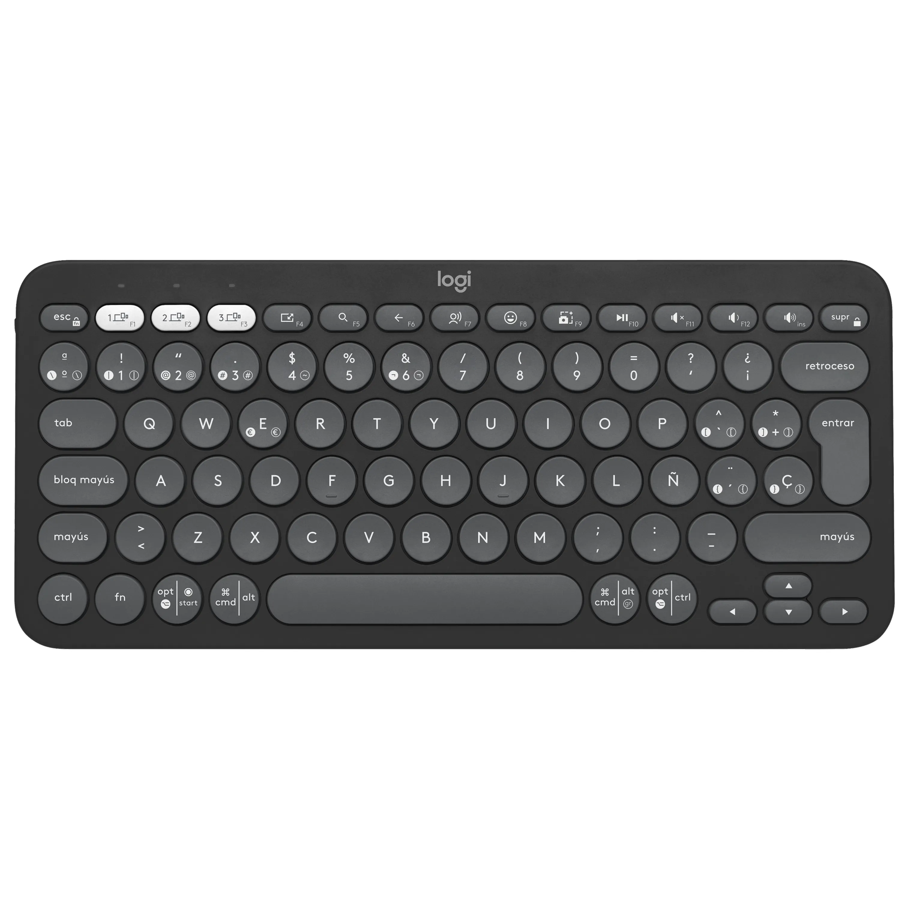 Teclado Inalámbrico Logitech Pebble Keys 2 K380s | Bluetooth