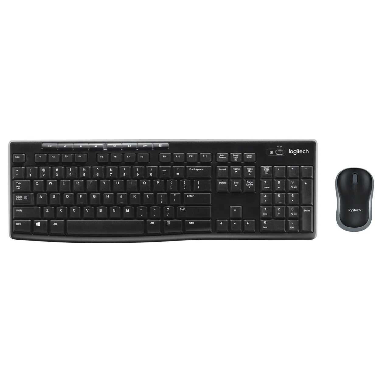 Teclado y Mouse Inalámbrico Logitech MK270