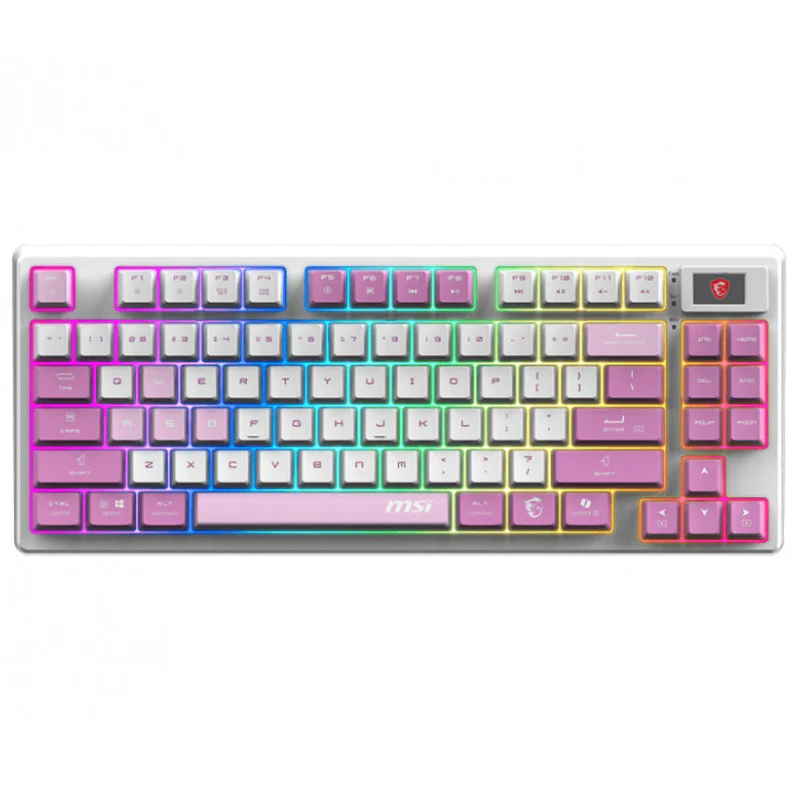 Teclado Inalámbrico MSI Forge GK600 | Tenkeyless | Bluetooth | USB