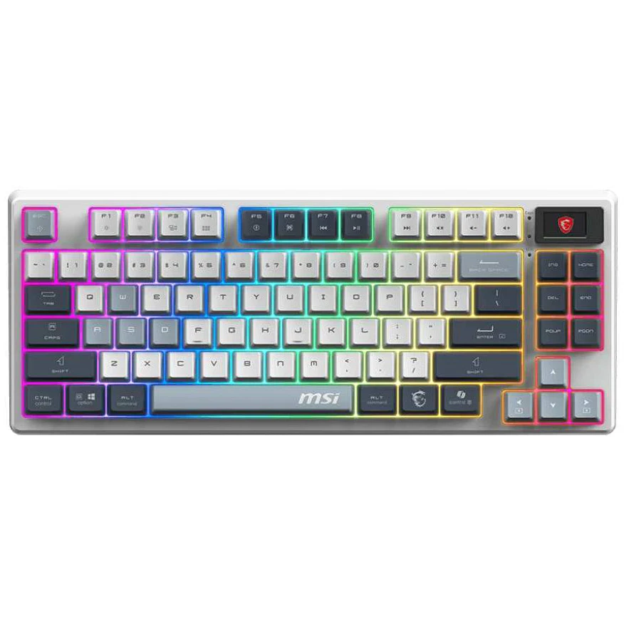 Teclado Inalámbrico MSI Forge GK600 | Tenkeyless | Bluetooth | USB - Image 2