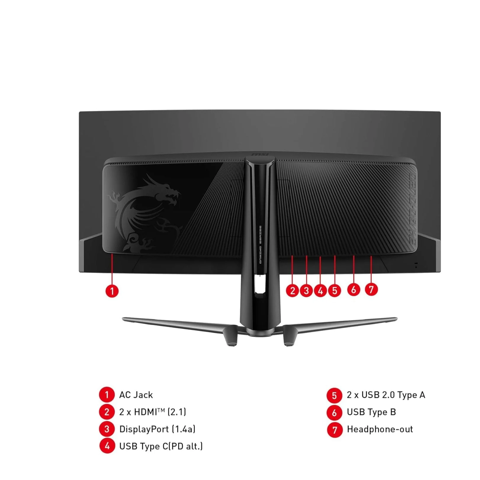 Monitor Gaming QD-OLED MSI MAG 341CQP | 34" | 3440 X 1440 | 175Hz | HDMI | Display Port - Image 3